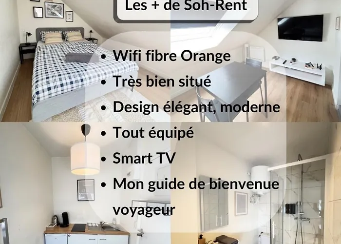 Soh Rent 3 Tv-wifi Proche Gare
